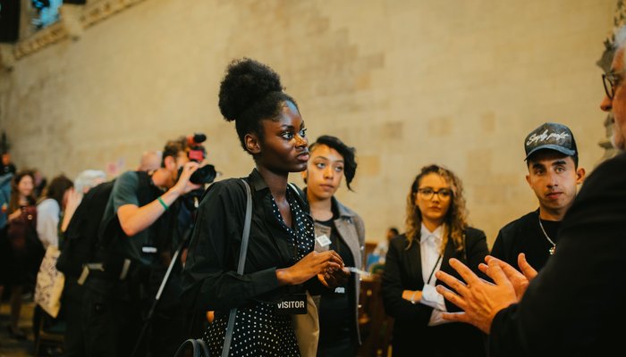 Young people campaigning with us