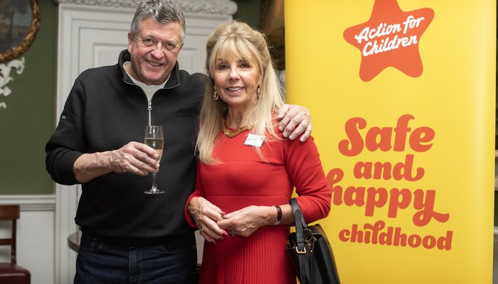 Action for Children Vice Presidents Ken Deeks MBE and Lynda Myles-Till MBE