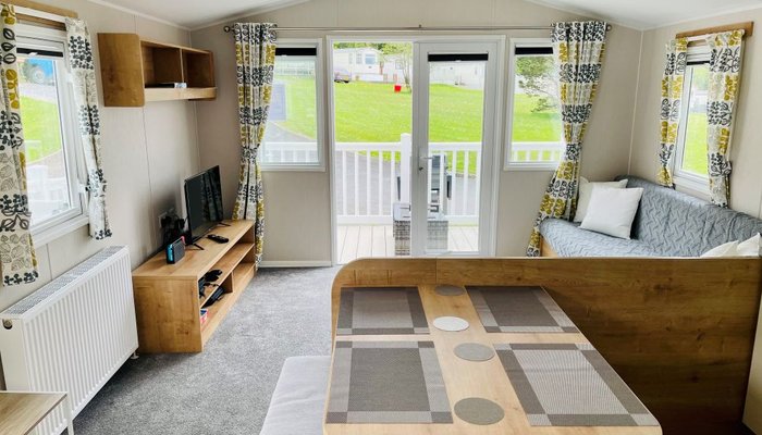 Interior of a home at Gower Caravan service