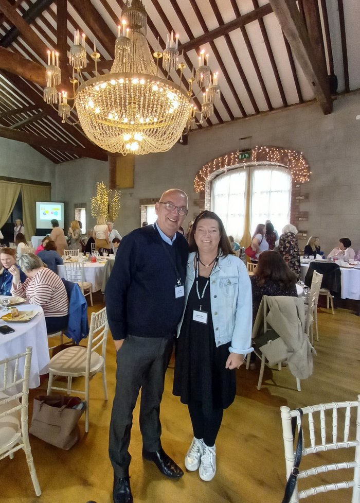 Jennifer with husband Trevor