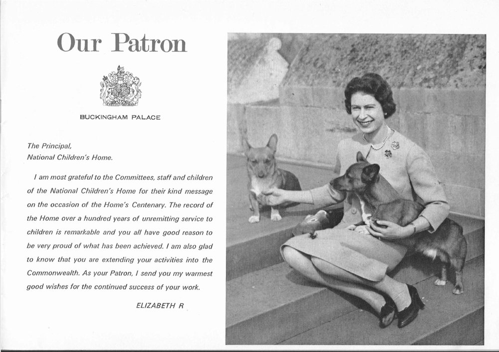 Queen's message to NCH 1