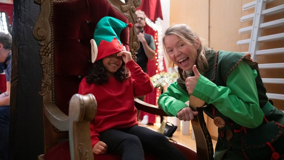 Santaland behind the scenes