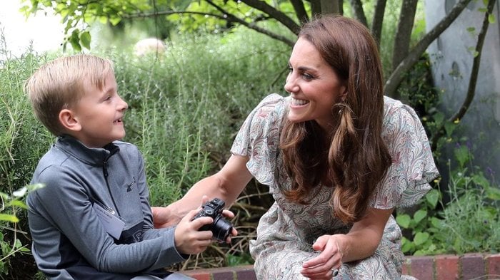The Princess of Wales visiting Action for Children's Warren Park residential service