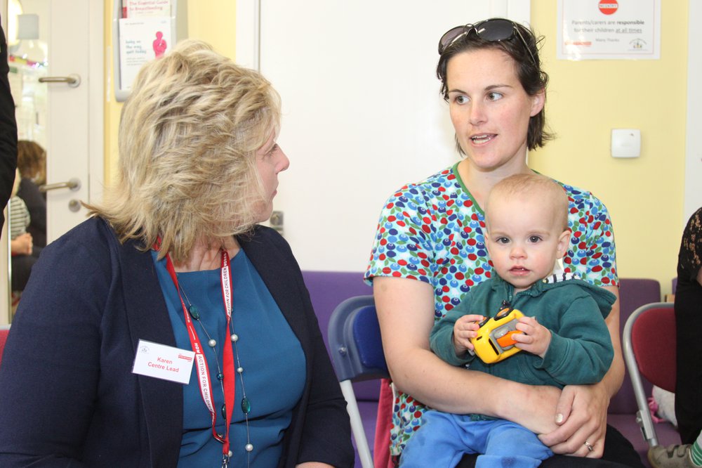 Vicky Sanham at Andrea Leadsom visit to Action for Children in Devon.jpeg