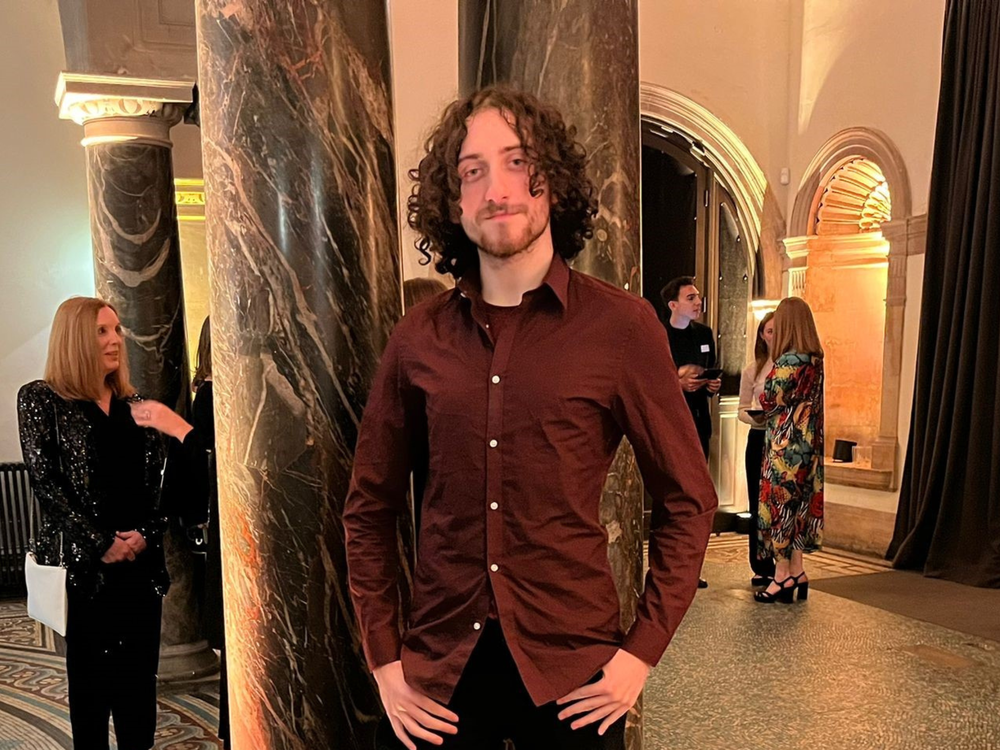 Aaron from employability service at Action for Children Starry Night's reception.jpg